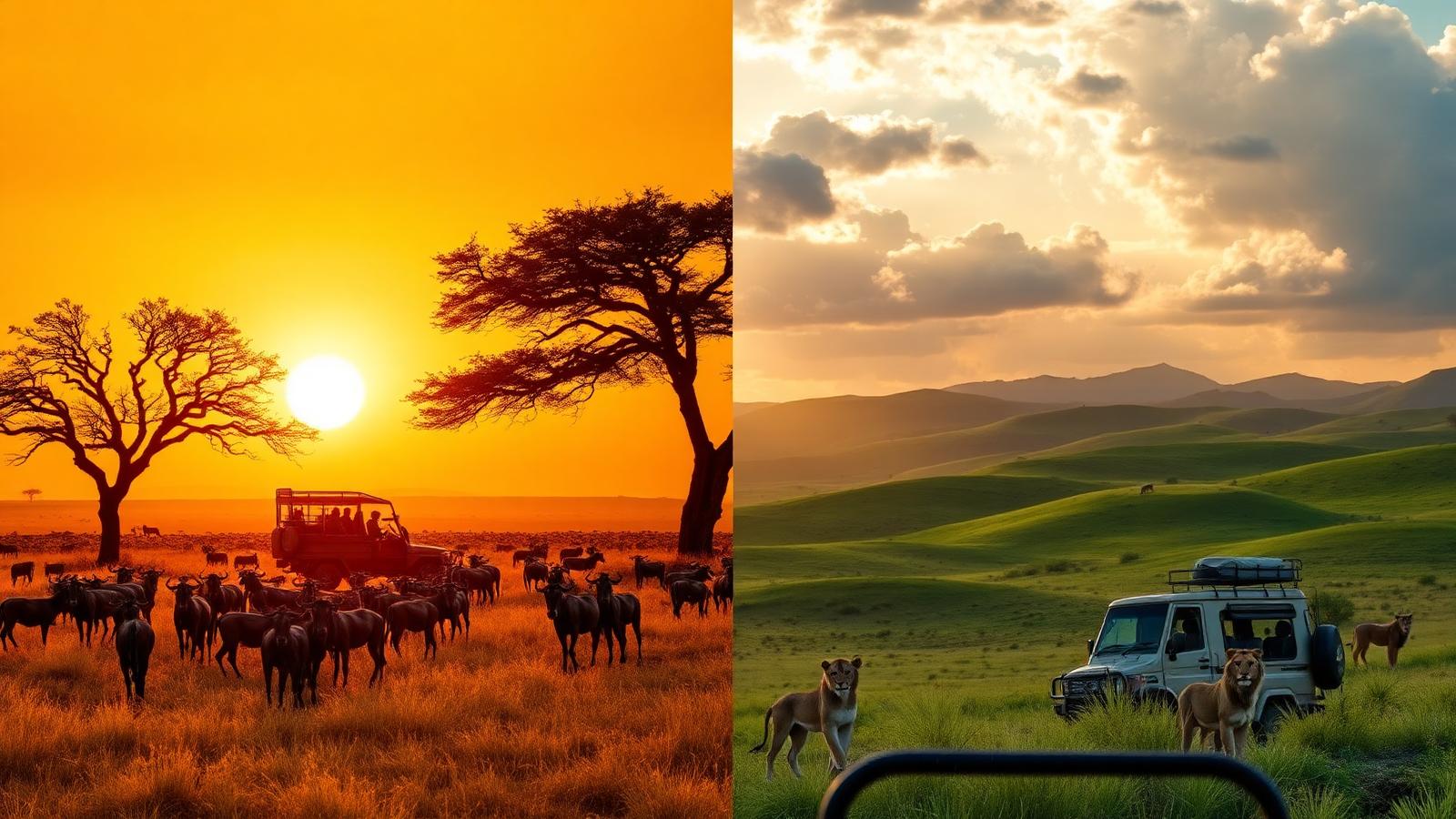 Tanzania Safari vs Kenya Safari: Which African Safari Is Right for You?